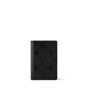 Louis Vuitton Pocket Organizer Monogram Midnight Black