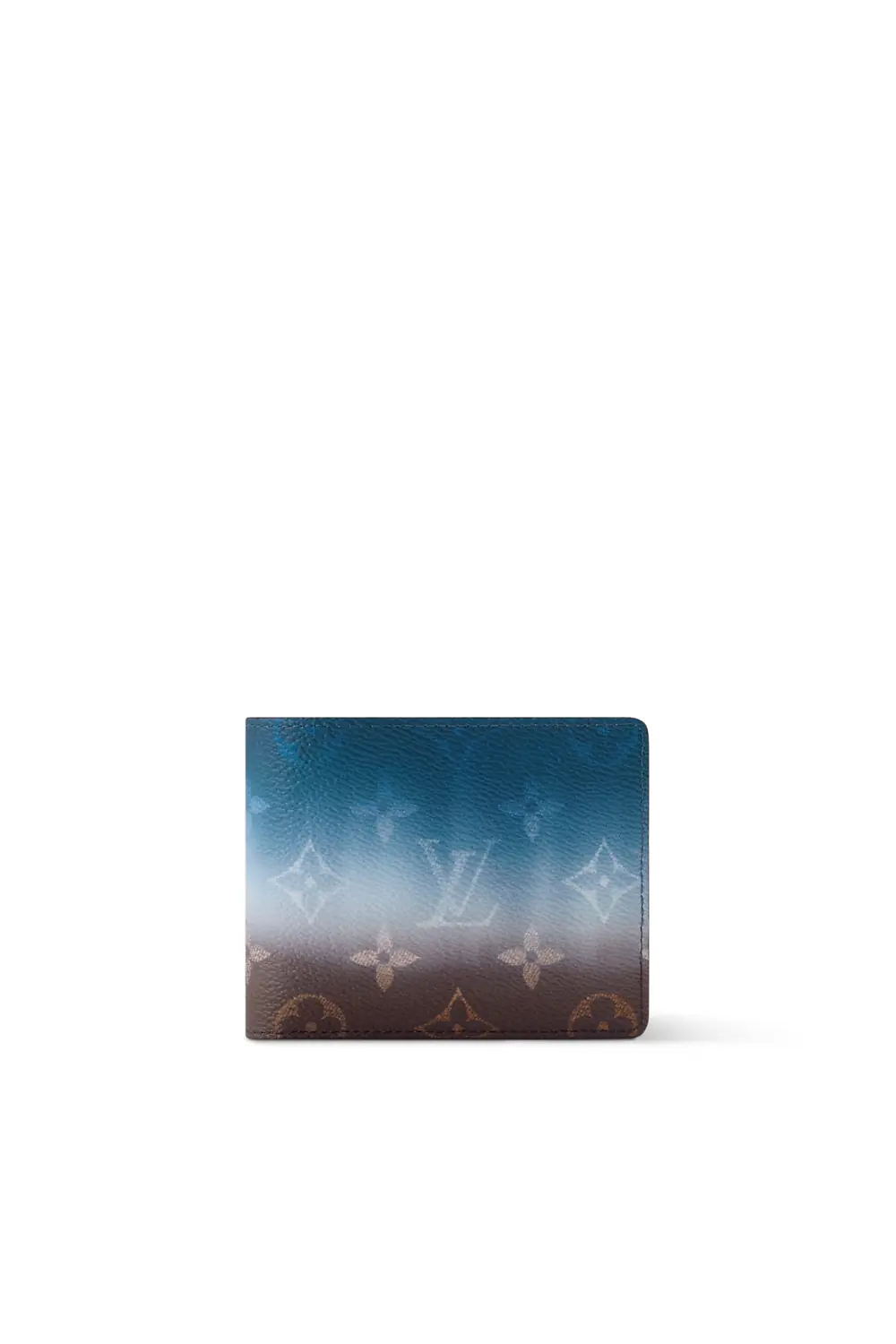 louis-vuitton-slender-wallet-M28006_PM2_Front20view Louis Vuitton Slender Wallet Monogram Pigment Blue - Image 1