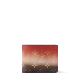 Louis Vuitton Slender Wallet Monogram Pigment Orange