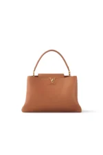 Louis Vuitton Capucines GM Souple – Cognac – Vorderansicht