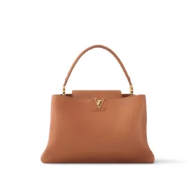 Louis Vuitton Capucines GM Souple – Cognac – Vorderansicht