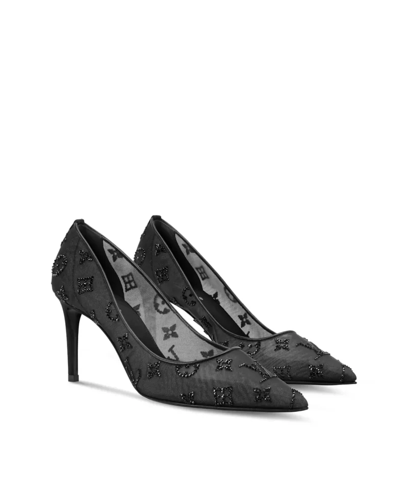 Louis Vuitton Gala Pumps – Schwarz – Vorderansicht