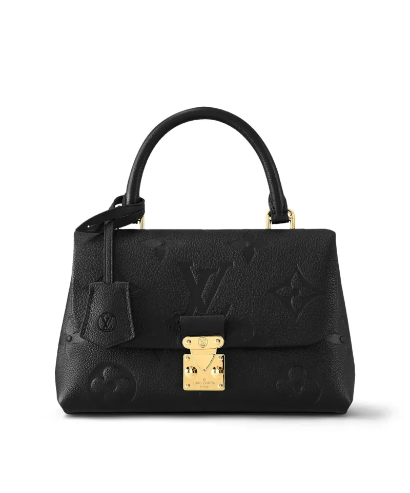 Louis Vuitton Madeleine BB Monogram Empreinte – Schwarz – Vorderansicht