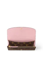 Louis Vuitton Emilie Geldbörse – Monogram / Rose Ballerine – Ansicht 3