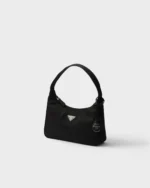 Prada Re-Edition 2000 Re-Nylon Mini-Tasche – Schwarz – Ansicht 2
