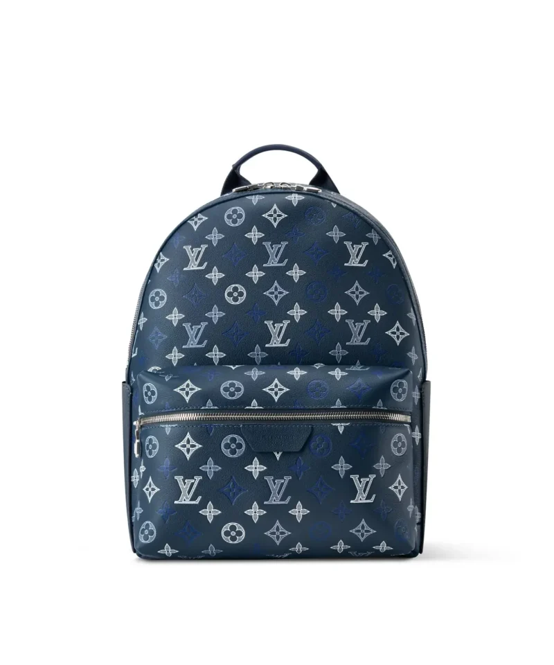 Louis Vuitton Discovery PM Rucksack – Monogram Shadow Navy – Vorderansicht